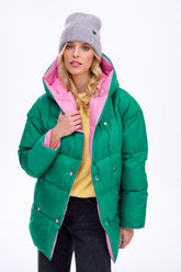 Alaska Roseleaf reversible winter jacket